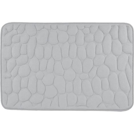 Tapis De Bain - Mousse à Mémoire De Forme - Pour Salle De Bain Chambre Et Salle D'eau - 40 x 30 cm - 1 Pièce (1/5)