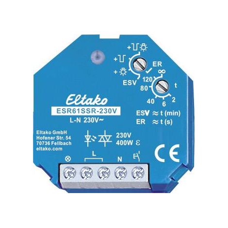 Télérupteur pour encastrement Eltako ESR61SSR-230V 1 NO (T) 230 V 2 A 400 W 1 pc(s)