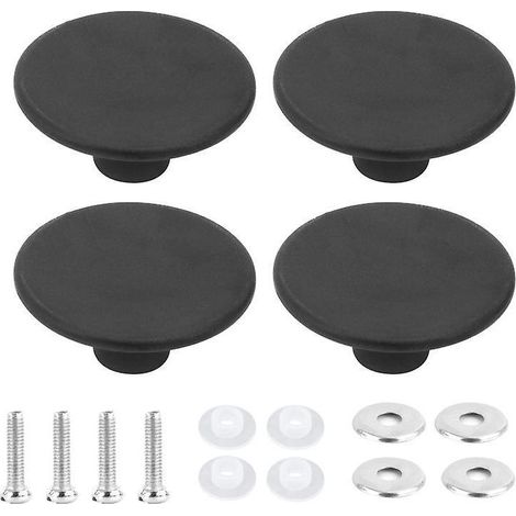 Bouton Couvercle Casserole - Acier Inoxydable Et Bakélite - Universel Pour Couvercles En Verre Ou Métal - 4 Pièces (1/5)