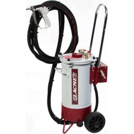 Lacme – Aérogommeuse 10 litres – Pression nominale 3 bars – Débit max 100L/min – Buse 2,5mm – Pour décapage ferronnerie et menuiserie – 331704 (1/5)