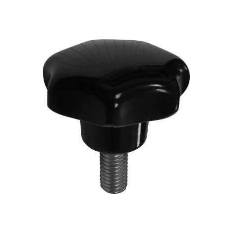 Mango de baquelita con pasador negro M615MM DIN6336L - HS 092840 (1/2)