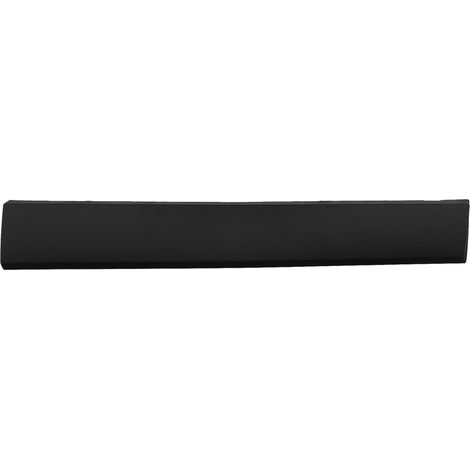 MODANATURA LATERALE SINISTRA CENTRALE NERA CON CLIP DI MONTAGGIO - RENAULT - Trafic 2014 - 828212211R - 93867929 - 6000619993 - 7685100Q1L