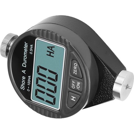 Digitales Shore-Härteprüfgerät 100HD. Durometer für Gummi mit LCD-Anzeige. (1/5)