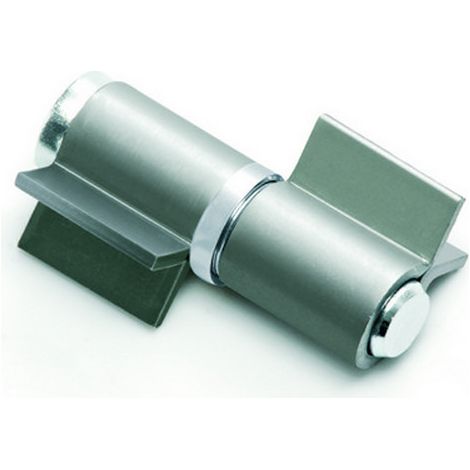 10PZ CERNIERA A SALDARE A DUE ALI APERTE CON CUSCINETTO art. 445 mm. 98