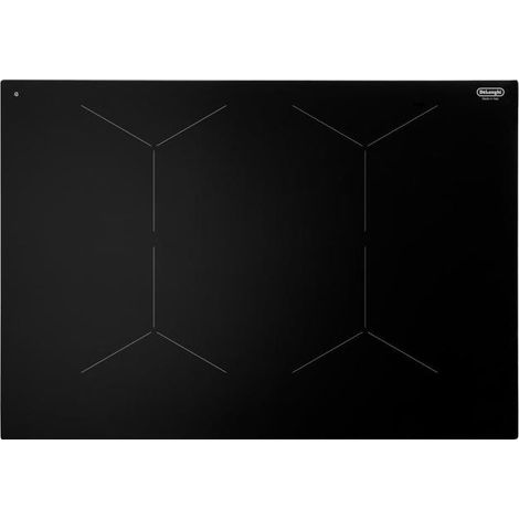 Placa de inducción empotrada De'Longhi NSI 741 negra de 75 cm y 4 fuegos