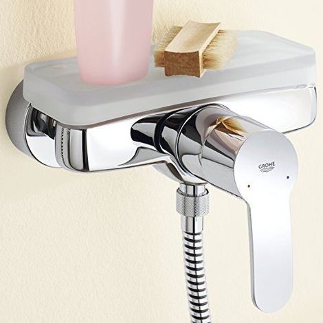 Mitigeur douche mural - Entraxe 150 mm - Eurostyle Cosmopolitan - Grohe