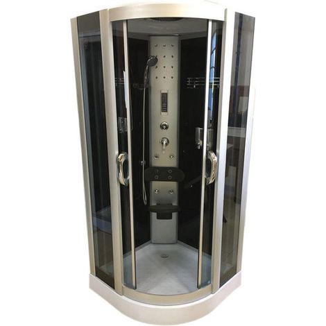 Bagno Italia Cabina idromassaggio 90x90cm 4 getti radio e led (1/3)