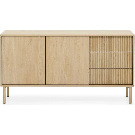LORELLA MINI - Mini Buffet en chêne cremona 153cm