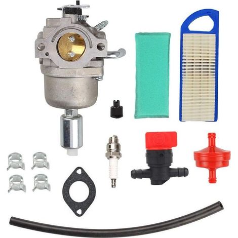 Carburateur pour moteurs Briggs & Stratton Intek 14,5HP à 21HP, références 31A507, 31A607, 31A707, 31A777, adapté pour tracteurs et tondeuses à gazon professionnelles (1/5)
