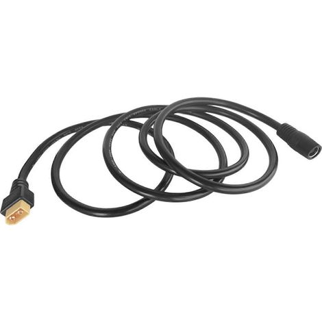 Câble d'alimentation DC7909 femelle vers XT60 mâle pour le raccordement à un panneau solaire et la charge par station de charge (1/4)