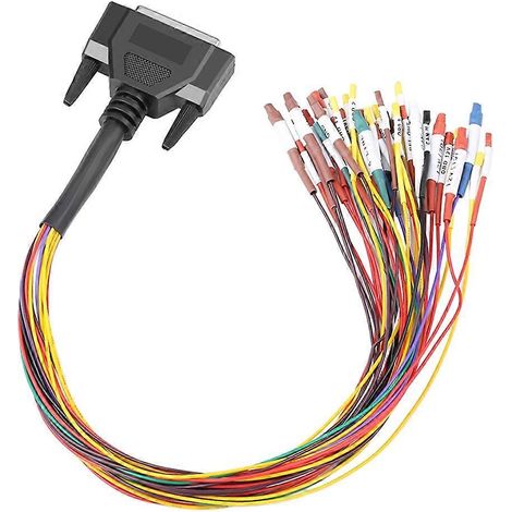 Câble de connexion coloré DB25 pour boîtier de dérivation OBD II GODIAG AUTO TOOLS GT100, connecteur ECU, câble de connexion pour GT100 (1/5)