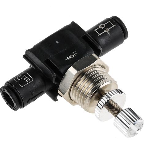 Régulateur de débit Legris 7 776, 6mm ( Prix pour 1 ) (1/2)