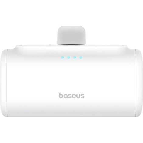 Batterie externe lithium-ion Baseus Compact P10068306213-00 5000 mAh Blanc (1/5)
