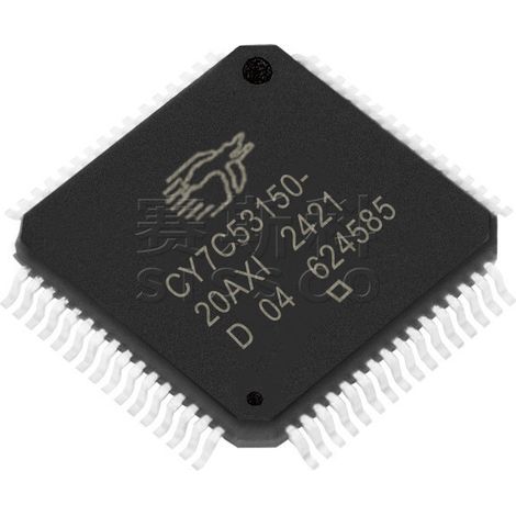 CY7C53150-20AXI Elektronischer Bauteil-Chip IC, 5 Stück elektronischer Bauteil-Chip, 5 Stück versendet.