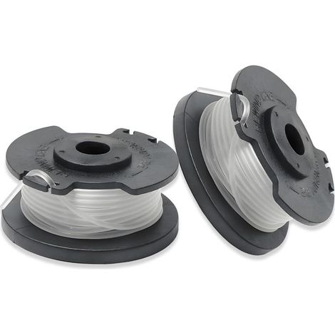 2 pièces Bobine de fil de nylon rechange,rechange pour Tondeuse à gazon Bobine,Compatible avec Ge-CT 18/28 Li et Ge -CT 18/28 Li TC,longueur 5 m Ø 1,6 mm,bobines de rechange (1/5)