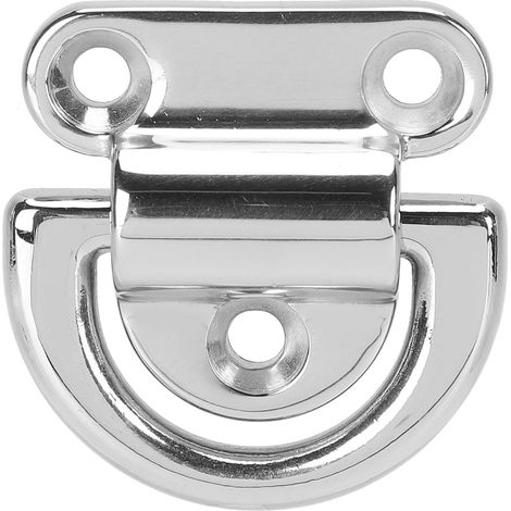 Befestigungsring aus Edelstahl 316, Marine-D-Ring für Bootsseilzubehör und Festmacher