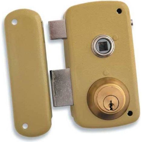 Serrure de superposition Lince 5056B doré 60 mm (1/2)