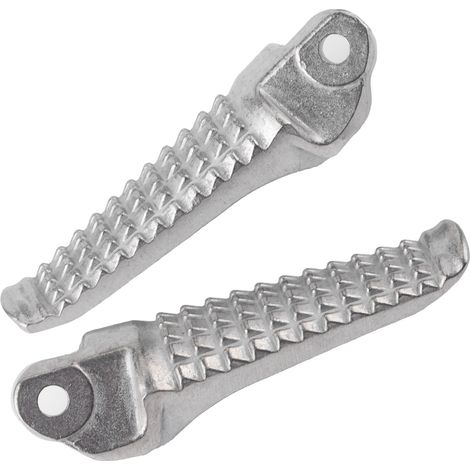 Linke und rechte hintere Motorradfußrasten, Soziusfußrasten kompatibel mit Suzuki GSXR 600/750 1996-2005, schwarzes Aluminium-Kit. (1/5)