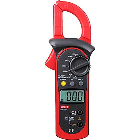 UNI-T UT200A SÉRIE UT200 MÈTRE DE PINCE NUMÉRIQUE 200A 600V AC/DC 20KO