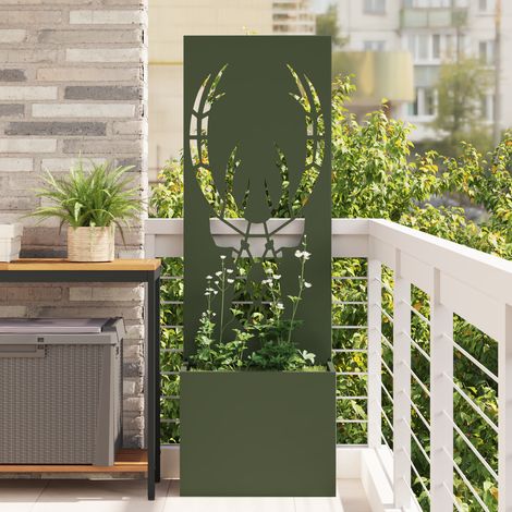 Pantalla de Privacidad para Jardín Verde oliva 50 x 32 x 150 cm vidaXL