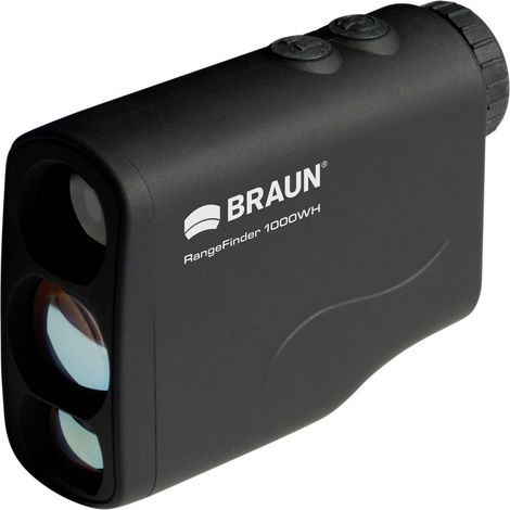 Braun Phototechnik RangeFinder 1000WH Misuratore della distanza 6 x 21 mm Range 4 fino a 1000 m (1/3)
