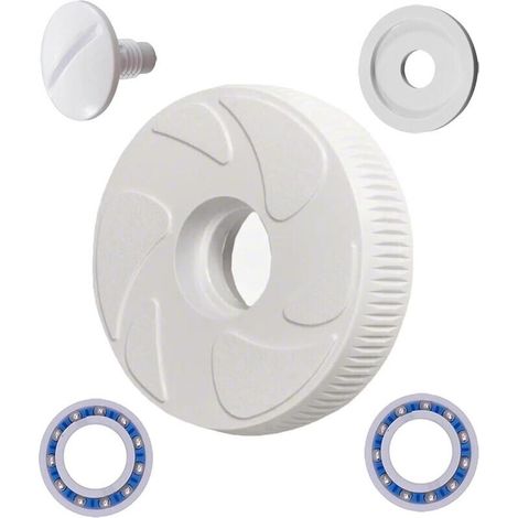 Ensemble de Remplacement pour Roue Dentée Compatible avec Nettoyeurs Haute Pression 180 Bar et 280 Bar Incluant Rondelles de Roulement