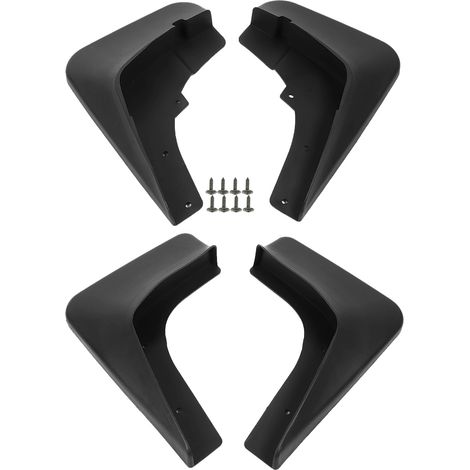 Pare-boue en caoutchouc noir pour Mitsubishi Outlander 2007-2009 (jeu de 4 pièces) (1/5)