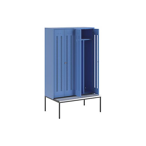 Wolf  Armadietto sporco/pulito Berlin 1 con panca  parete