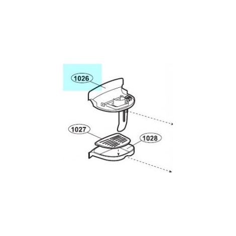 Bec distributeur d'eau pour Refrigerateur, Congelateur BEKO 4317410500