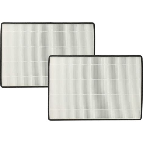 vhbw 2x Filtres à air F7 compatible avec Helios KWL EC 300 W, KWL EC 300 Pro ventilateur (2x filtre à pollen)