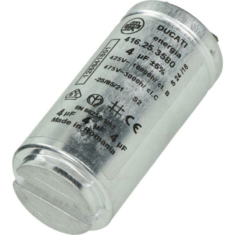 Condensatore 4MF - Asciugatrice - ARTHUR MARTIN ELECTROLUX - 296111