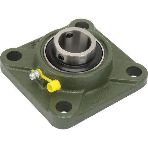 Lot de 1 Roulement à Rotule Carré, Support à 4 Trous avec Logement en Fonte UCF204, Palier Insert Moulé (1/5)