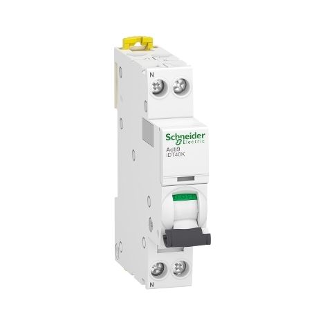 Schneider Electric – Disjoncteur unipolaire 20A courbe C 4,5kA 230V – Protection circuits électriques – Pour installations tertiaires – Schneider Acti9