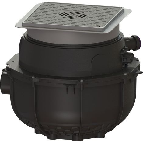 Kessel Aqualift S Hebeanlage Compact Mono GTF 500, Bodenplatte Schwarz (1/2)