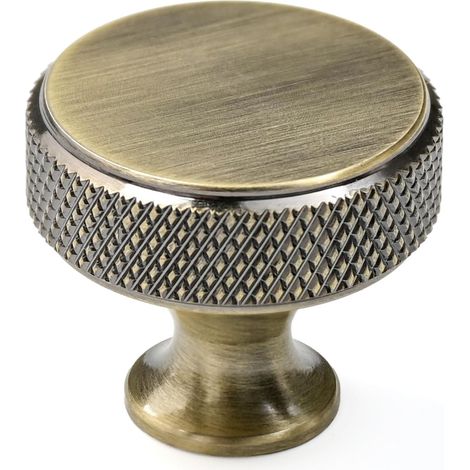 Lot de 10 Boutons de Meuble Bronze Vert Vieilli en Alliage de Zinc avec Vis pour Cuisine Tiroirs Armoires UK0051 (1/5)