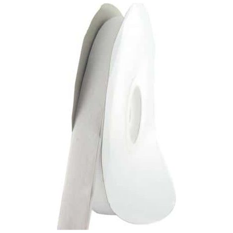 Adhesiva de velcro bucle de 25 mm x 25 m blanco