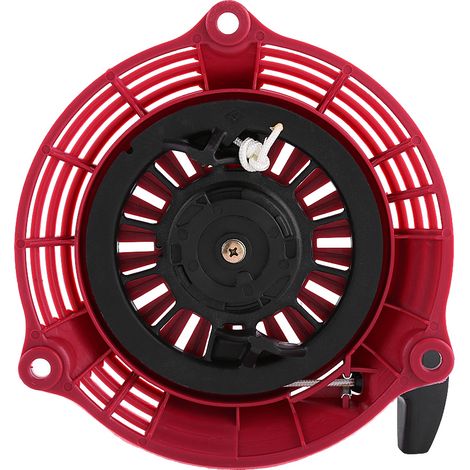 Seilzugstarter mit Anreißseil für Honda GC135, GC160, GCV135, GCV160 und EN2000 Generatoren, Ersatzstarter-Set, robustes Motorteil, schwarz, Standardgröße, 1 Stück (1/5)