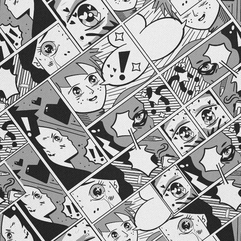 Outdoor-Dekostoffe Oxford - Motiv Anime-Comic (1/5)