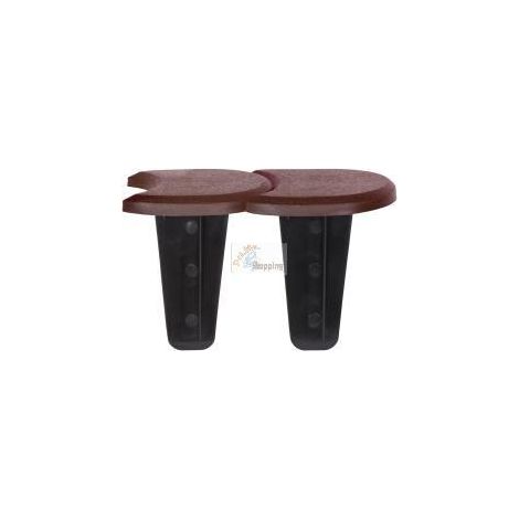 PALIZZATA DA GIARDINO PROSPERPLAST PIATTA 2 MARRONE 3,8 m (1/2)
