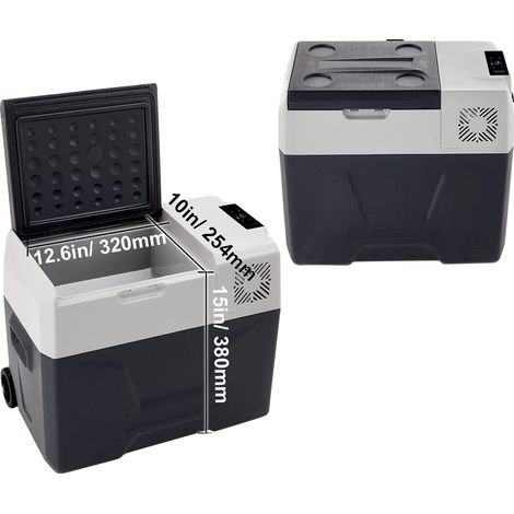 Autokühlschrank, tragbar, Kompressortechnologie, 40 l (1/2)