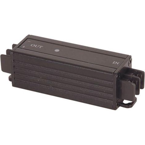 Compatible avec un convertisseur de puissance 24 Vca-12 Vcc 1 A, format compact, haute efficacité et économie d'énergie, excellente qualité. (1/3)