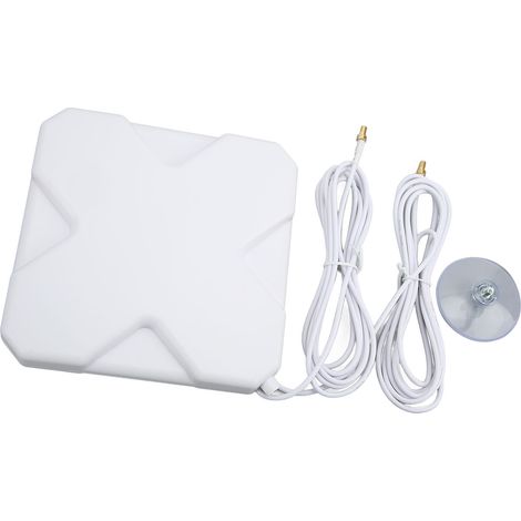 Antenne 4G LTE 28dBi haute performance KJ-016, amplificateur de signal avec ventouse pour routeur mobile, gain élevé pour modem cellulaire (1/5)