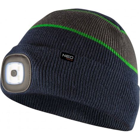 Lampe torche LED NEO - 3 niveaux de luminosité, USB (1/2)