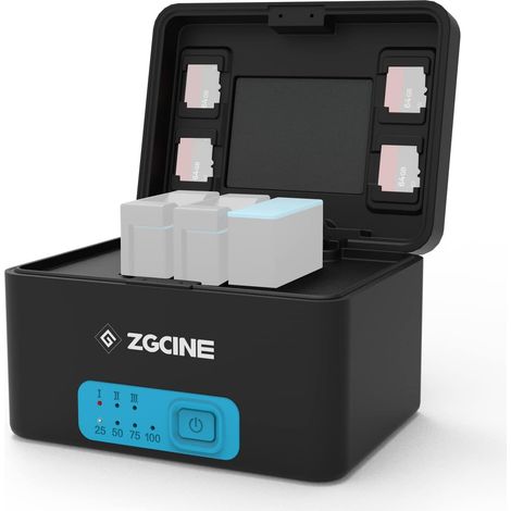 Build in 10400mAh Battery Charger Bank Fast Charging Case for Hero 11/10/9/8/7/6/5 Battery, Support USB-C PD Input, with USB-C PD Output and USB-A Output (1/5)