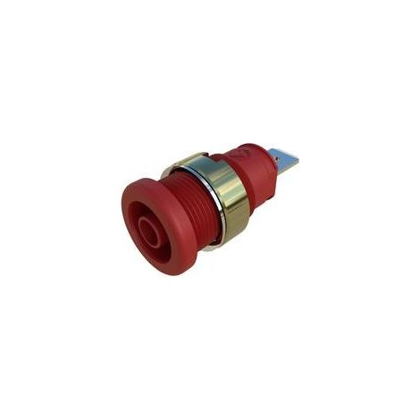Hirschmann Test & Measurement SEB 2620 F6,3 Ni rot Prise encastrée de sécurité rouge 1 pc(s) (1/2)