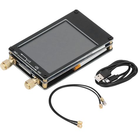 Analyseur de réseau vectoriel VNA 10kHz-1.5GHz, écran TFT 2,8 pouces, mesure d'antenne et composants. (1/5)