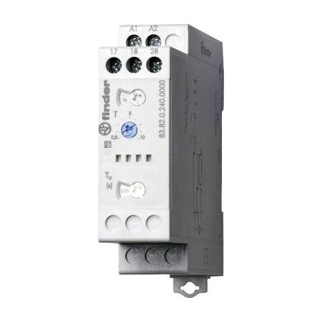 Finder Relè temporizzato 24-240 V standard Rail DIN (1/2)