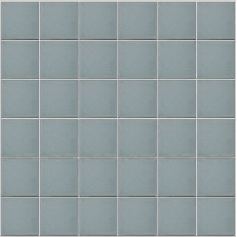 Mosaïque de grès cérame PICCOLO SILK 5x5cm (finition satinée) -  Ice blue - -  123 - Ice blue - boîte de 0.93 m2