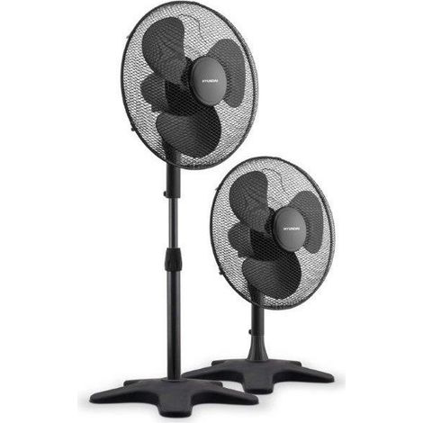 Ventilador de pie Hyundai HYV2LUXN4 3 Velocidades Ajuste Altura