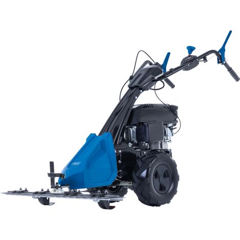 Scheppach Tondeuse à barre de coupe BMS196-88 – Motofaucheuse – Moteur à essence 4 temps 5,7 CV – 4,2 kW – Largeur de coupe 88 cm – Hauteur de coupe 30 - 60 mm – Démarreur à câble – Jardins de 3000 m² (1/5)